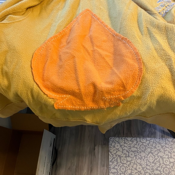 Disney Yellow Hoodie with Zip - Picture 8 of 13